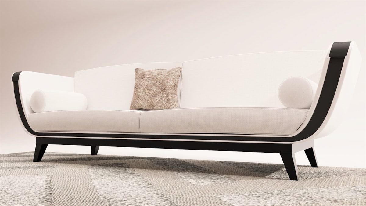 3d model/rendering. Concept. related to Stylish Solutions: The Ultimate Guide to White Sofa Beds