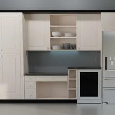 3d model/rendering. related to Elegant Kitchen Valances: Transforming Your Kitchen with Style