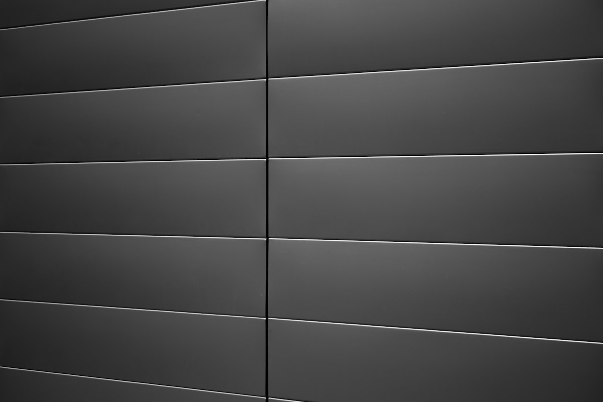 A black and white photo of a wall related to Elevate Your Home Decor with Style: Sideboard Black Gloss