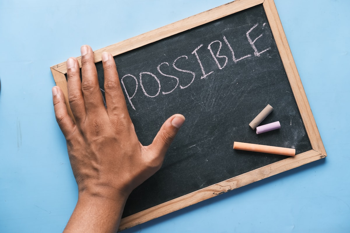 a chalkboard with the word possible written on it related to Unlocking the Full Potential of Your Chiminea: A Comprehensive Guide to Cooking