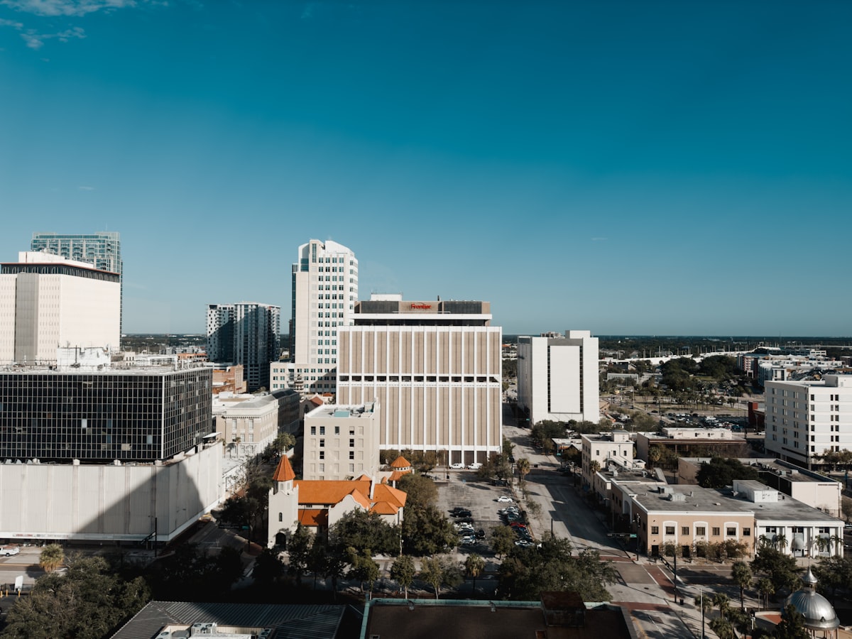 a city with many buildings related to Bed Bath and Beyond Tampa: A Homemaker's Paradise