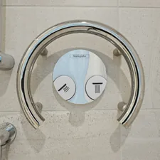 a close-up of a door knob related to Enhance Your Bathroom Experience