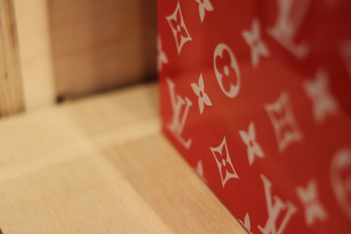 a close up of a louis vuitton bag related to The Ultimate Guide to Louis Vuitton Bedding