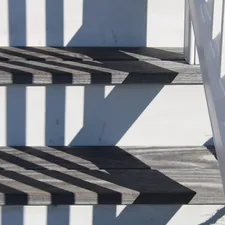 a close up of a set of stairs related to Sew a Valance: A Step-by-Step Guide for DIY Decor