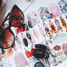 a collection of objects on a table related to Create Your Own Style: DIY Valance Curtains