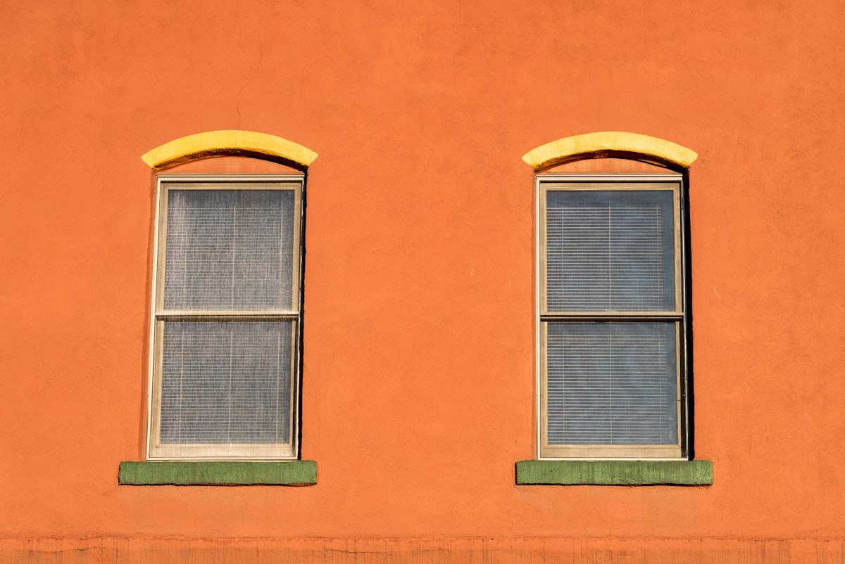 a colorful building in Hood River related to Add Swag to Your Windows with these Valances