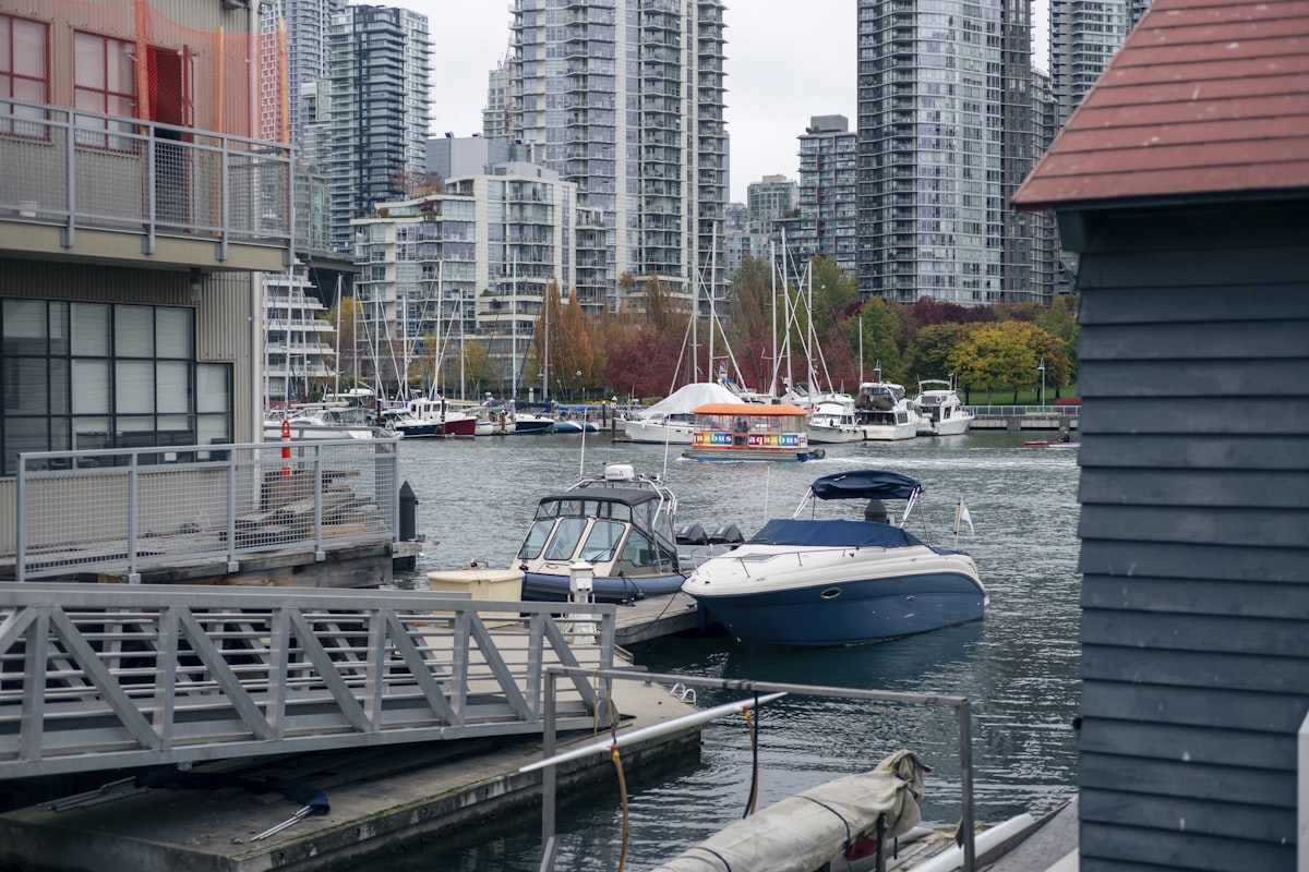 a couple of boats that are in the water related to Discover the Charm of Bed and Breakfasts in Vancouver