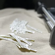 a group of objects on a table related to Hidden Valance Clips
