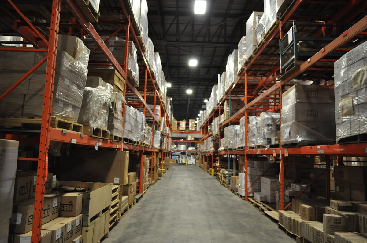 a large warehouse filled with lots of boxes related to Exploring Bed Bath and Beyond Warehouse Opportunities