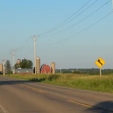 a road with a sign on it related to A Cozy Getaway: Wisconsin's Best Bed and Breakfasts