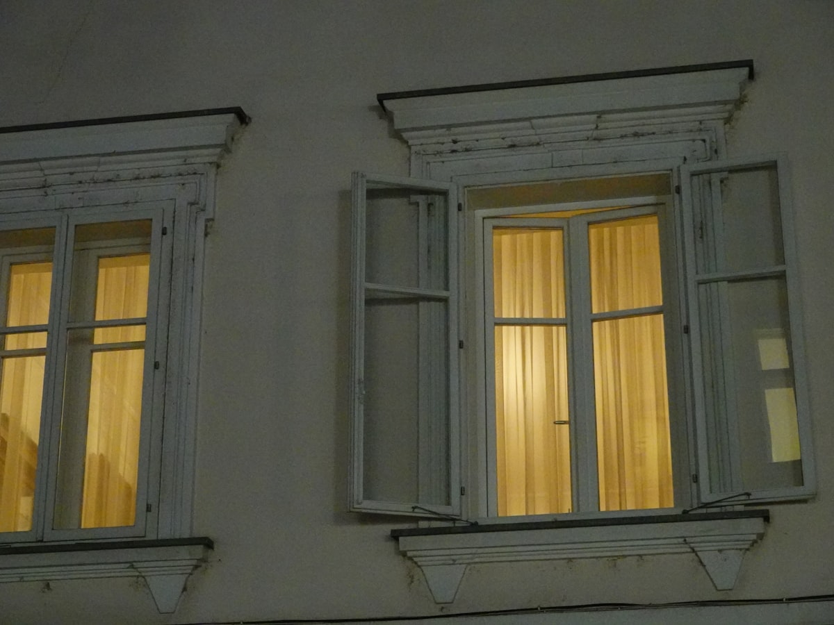 a row of windows related to Ivory Window Valances: A Comprehensive Guide