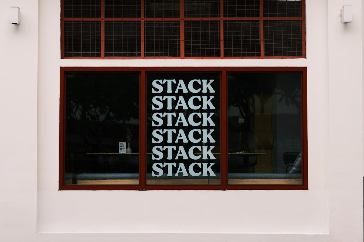 a sign that is on the side of a building related to Overstock Window Valances: Raising the Style Stakes on a Budget