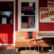 a table and chairs outside of a restaurant related to Experience the Best of Tahoe: Bed and Breakfast Bliss