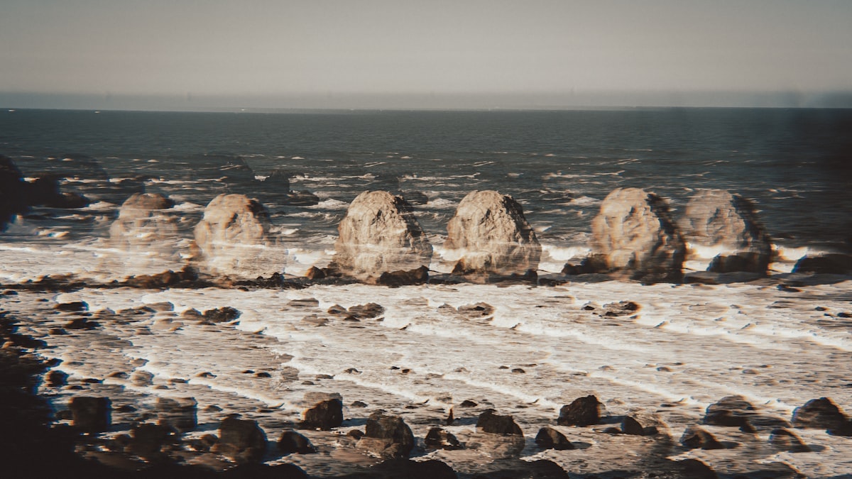 A view of Mile Rock Beach through a prism.  related to Bed Head Rock N Roller Reviews: A Comprehensive Look