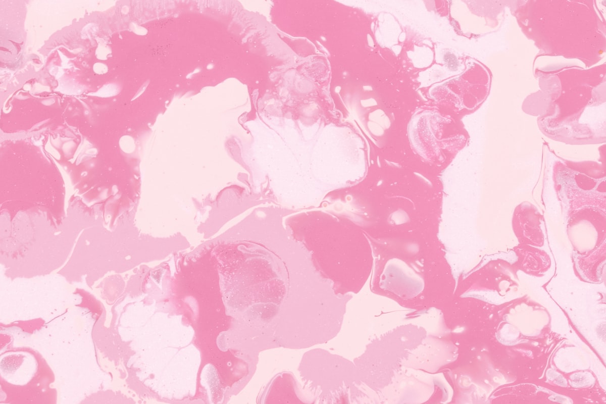 Abstract pink and white fluid art texture related to Pink Camouflage: Embrace Boldness with Stunning Pink Camo Valances