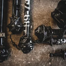 axles on concrete floor related to Curtain Valance Rods: Styling Your Windows with Ease