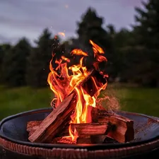 Backyard  related to Cozy Up with a Fire Pit Chiminea