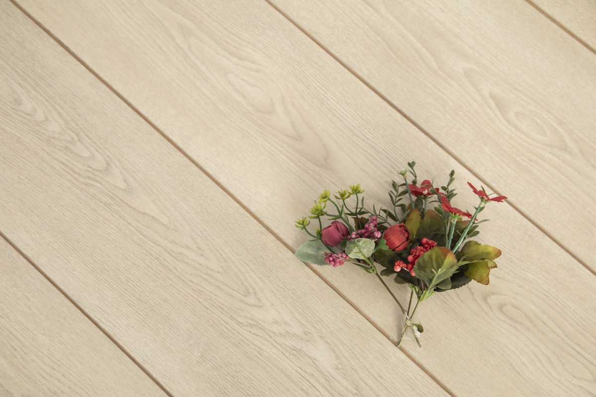 beautiful flower on wooden background related to Affordable Elegance: The Best Cheap Pine Sideboards for Your Home