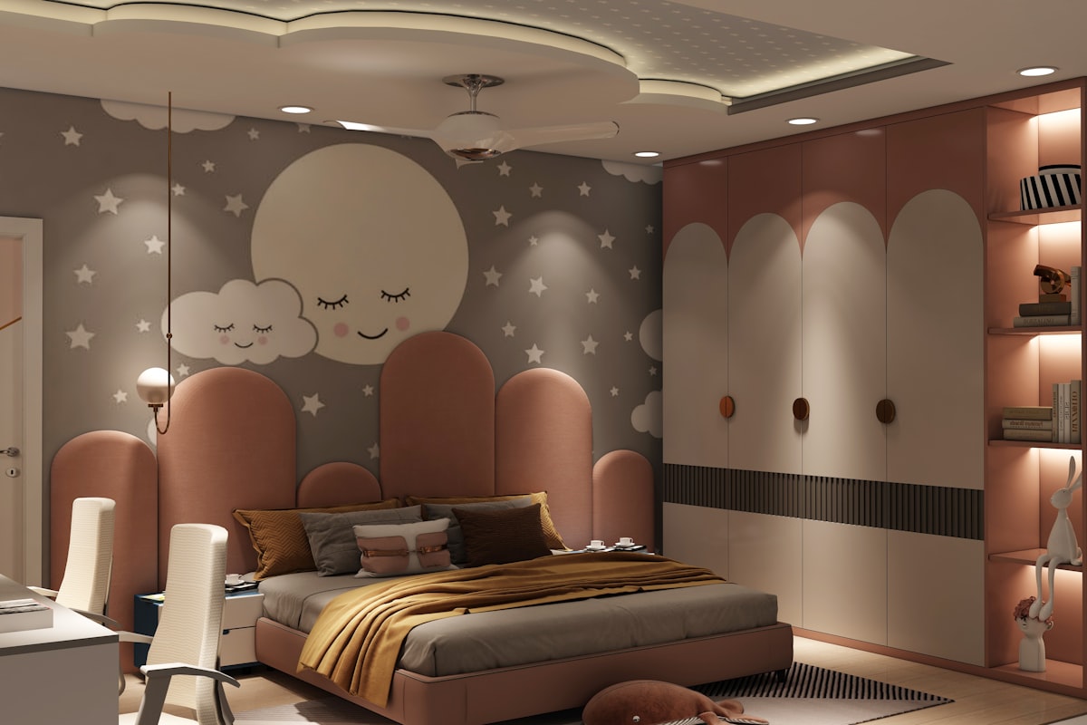 Beautiful kids room design by the best interior designer in Patna The Artwill related to Valances for Kids' Rooms