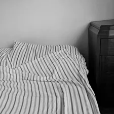 Bedsheet  related to The Timeless Charm of Black and White Striped Bedding