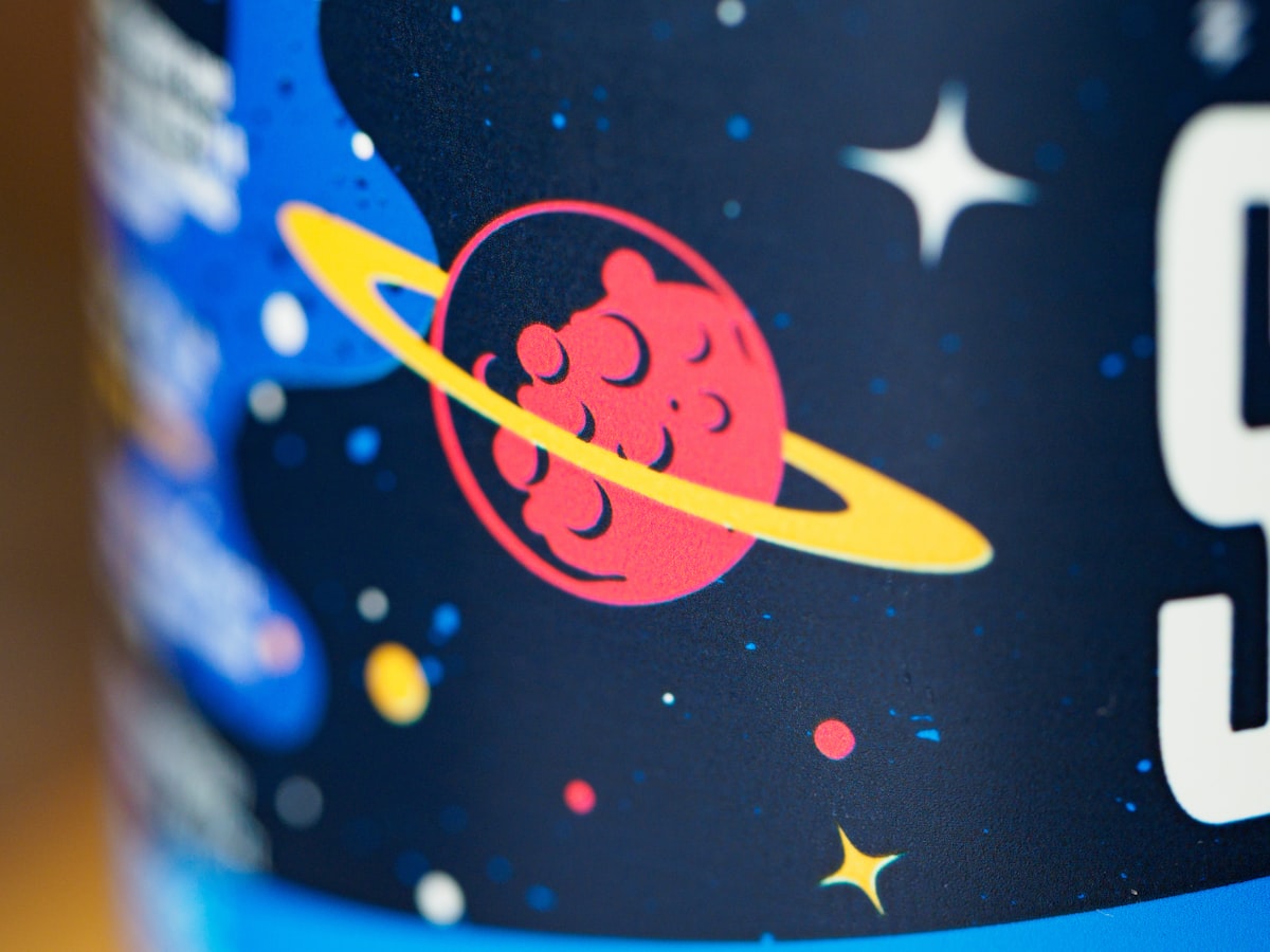 beer, alcohol, bokeh, beverage, can, tin, pale ale, brewdog, punk ipa, indian pale ale, ipa, storm trooper, galactic pale ale, star wars, label, packaging, close up, macro, bokeh, 
 related to Royal Sleep: Embrace the Magic of the Stars with Star Wars Queen Bedding Sets