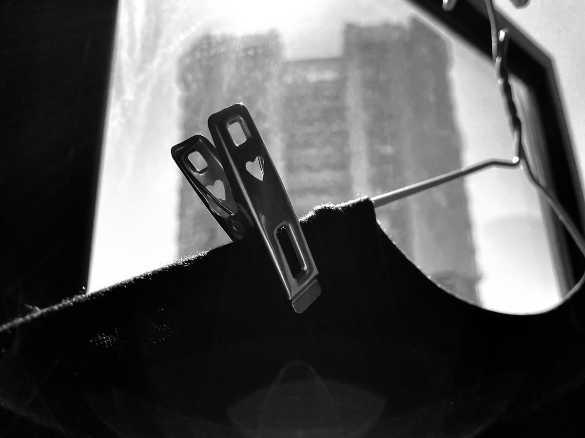 black and gray clothes pin related to The Ultimate Guide to 2.5 Inch Valance Clips: Everything You Need to Know