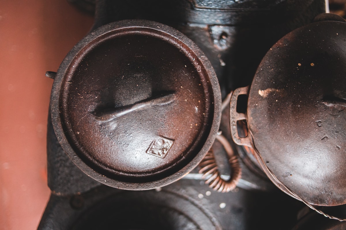 black and silver cooking pots related to The Ultimate Guide to Cast Iron Chiminea Parts