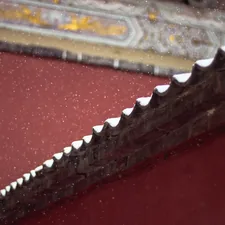 black and white wooden frame related to How to Make Cornice Boards and Valances