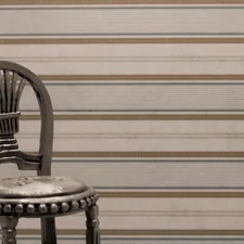 black wooden chair beside white wall related to Adding a Touch of Elegance with Ticking Stripe Valance