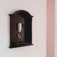 black wooden framed wall mounted mirror related to Boosting Entryway Efficiency with a Wall Mount Organizer
