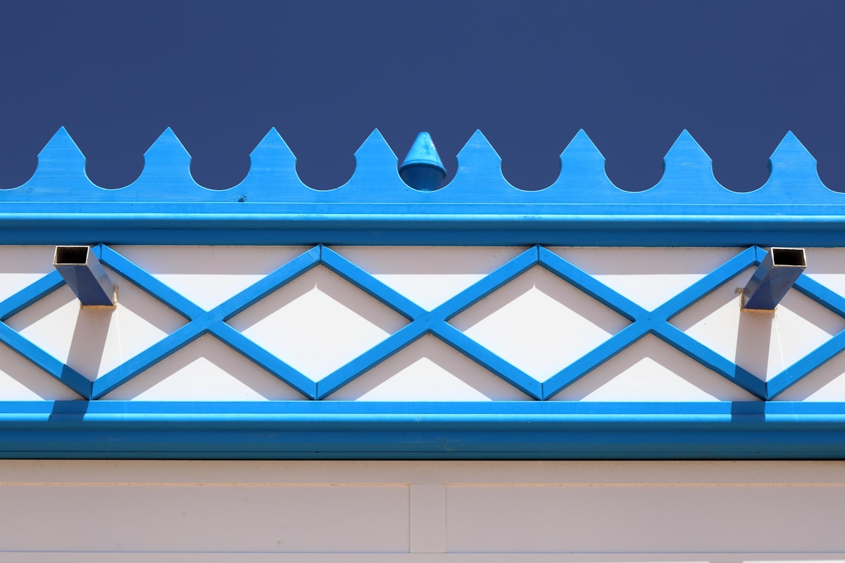 blue and white wall related to Navy Blue Window Valance