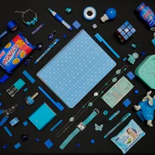 Blue & Black related to Elevate Your Space with Blue and Yellow Valances