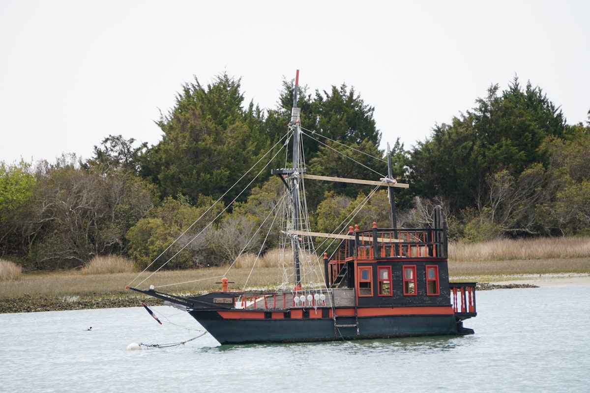Boat along the North Carolina coast at Beaufort. related to Discover the Charm of Beaufort: A Comprehensive Guide to Bed and Breakfasts