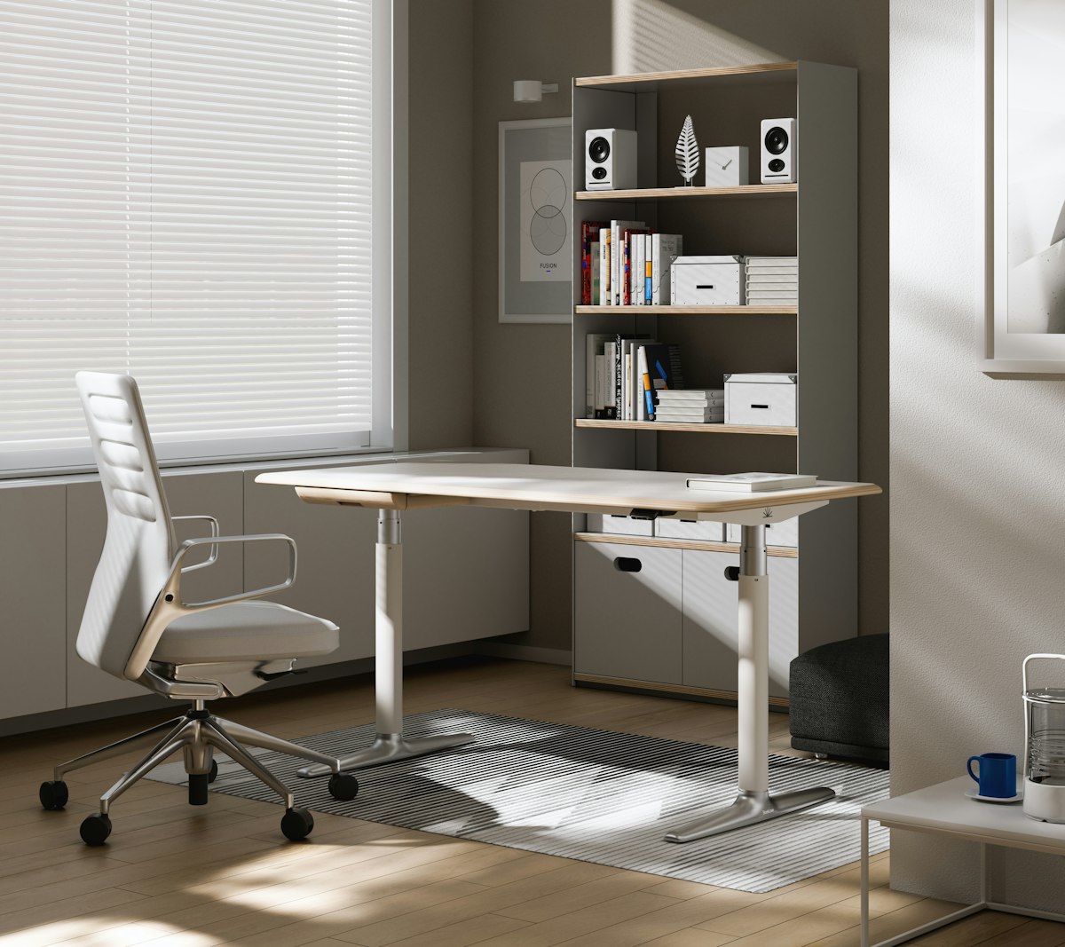 booklove_bookshelf_combinationIII related to Elevate Your Workspace: The Ultimate Guide to Wall Beds with Desks
