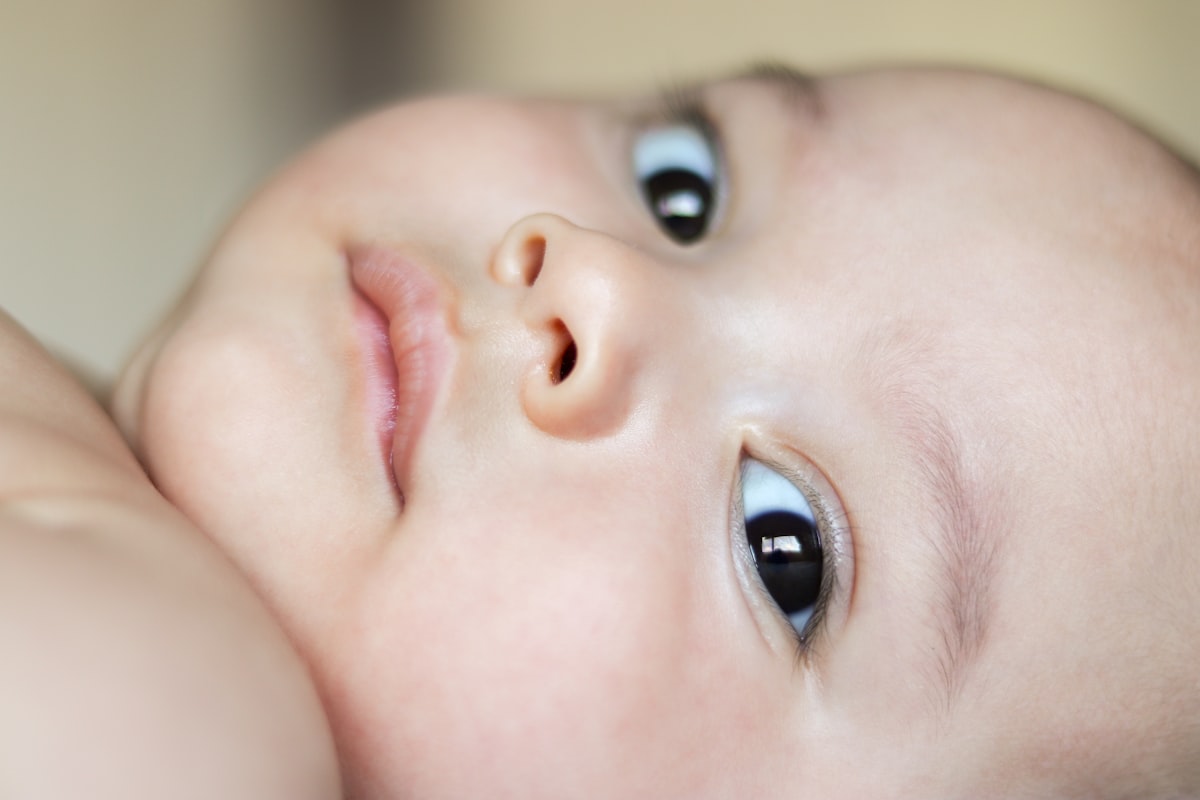 boy's face related to Choosing the Perfect Baby Boy Nursery Bedding Sets for a Dreamy Nursery