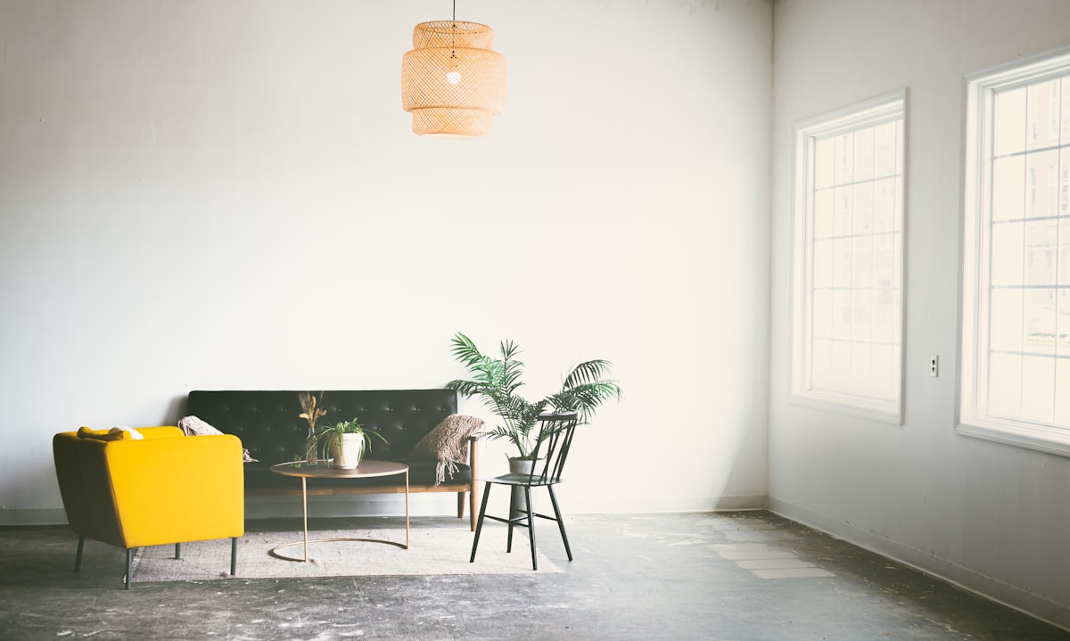 brown wooden table with chairs related to Brighten Up Your Space with Yellow Kitchen Valances