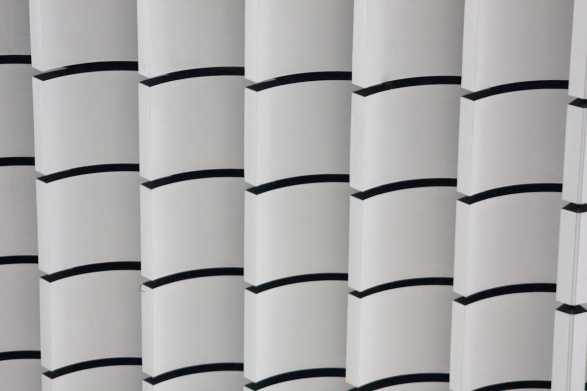 Building Texture in HK related to Black and White Window Valance