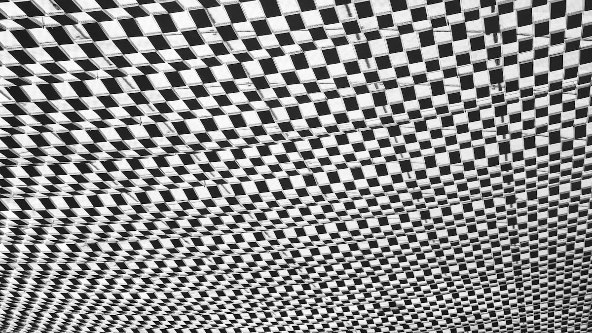 ceiling related to Black & White Checkered Valance