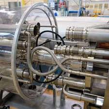 CERN. The future of particle physics: A factory constructing the Large Hadron Collider. related to Understanding Fluidized Bed Reactors