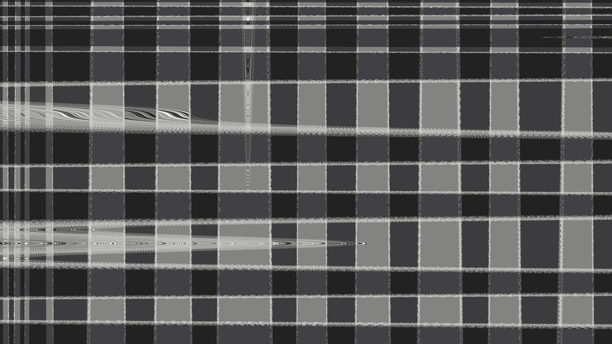 Charcoal Grid | Blender 3D related to Plaid Window Valances: Adding a Cozy Touch to Your Space