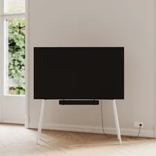 Classic White JALG TV Stand Handmade from solid oak and precision-cut, premium grade carbon steel, with a unique natural wax finish. JALG TV Stand is a modern take on a classic, mid-century modern Scandinavian style. related to Elevate Your Space with a Black and White Chevron Valance