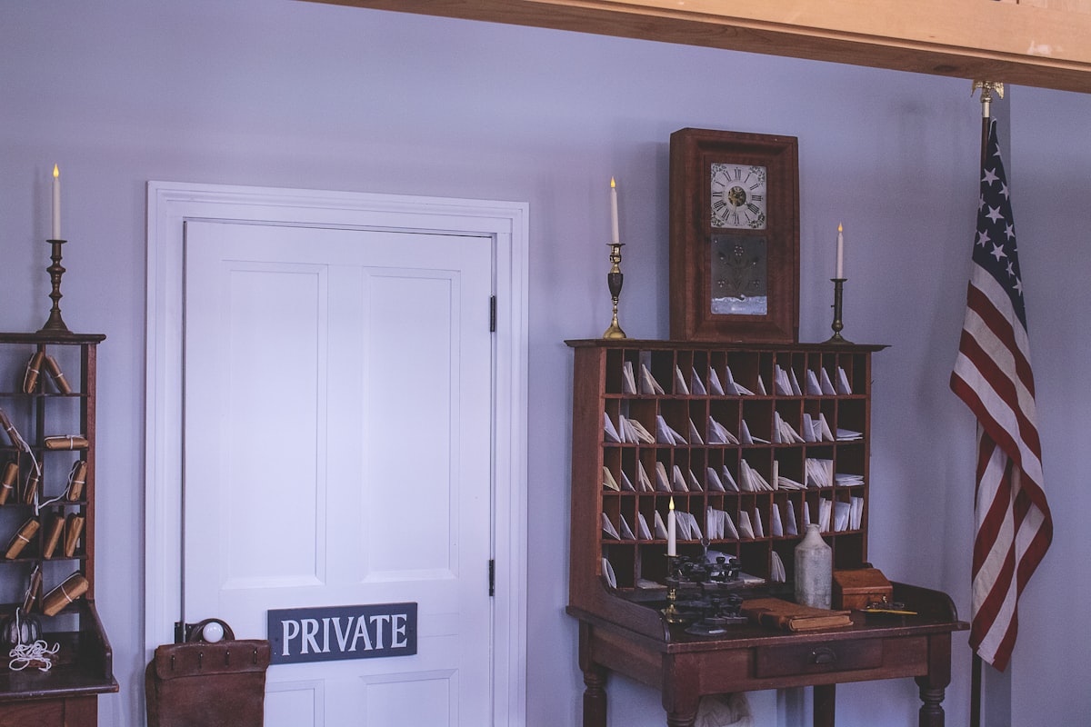 closed door white wooden door related to Revolutionize Your Entryway with a Mail and Key Wall Organizer