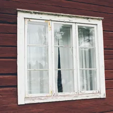 closed white wooden glass windows related to Elevate Your Windows with Wood Valance Window Treatments
