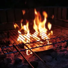 closeup photo of bonfire related to Roasting Delights by the Fire