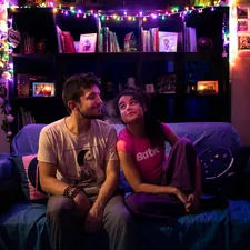 Couple under lights related to Bring Your Room Together with Better Homes and Gardens Valances