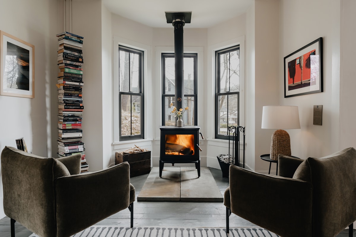 Cozy fire (IG: @clay.banks) related to Cozy Up with Indoor Chimineas: A Perfect Addition to Your Home