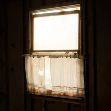 Creepy Shack related to DIY Window Valance: A Step-by-Step Guide