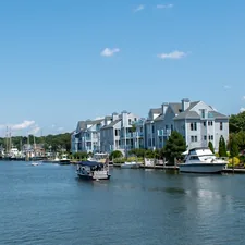 Cruising up the Mystic River, southeast Connecticut, toward The Mystic Seaport related to Discovering the Charm of Bed and Breakfasts in Mystic, CT