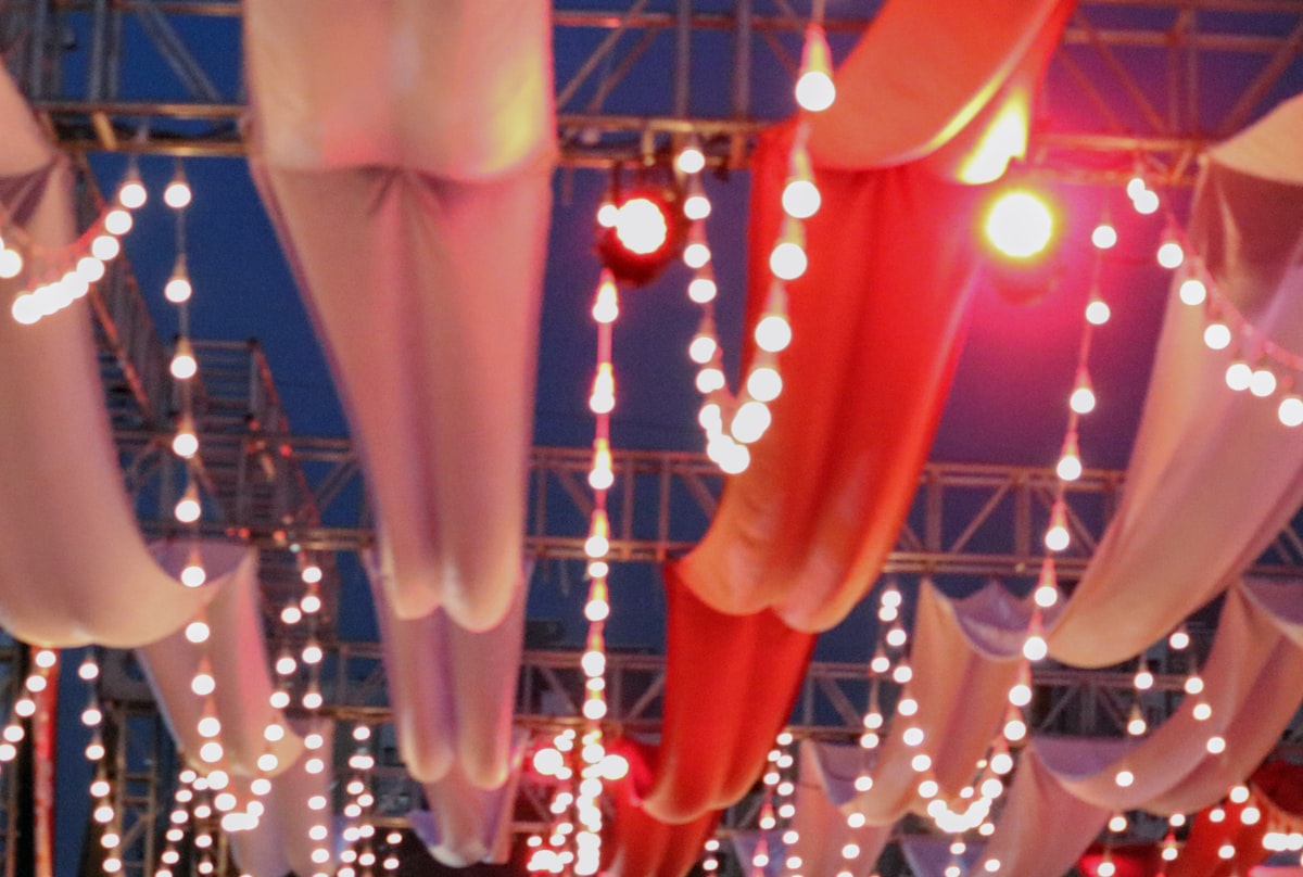 Decorations @ Supersonic 2018. related to The Ultimate Guide to Hanging Valances: Tips and Tricks
