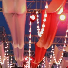 Decorations @ Supersonic 2018. related to The Ultimate Guide to Hanging Valances: Tips and Tricks